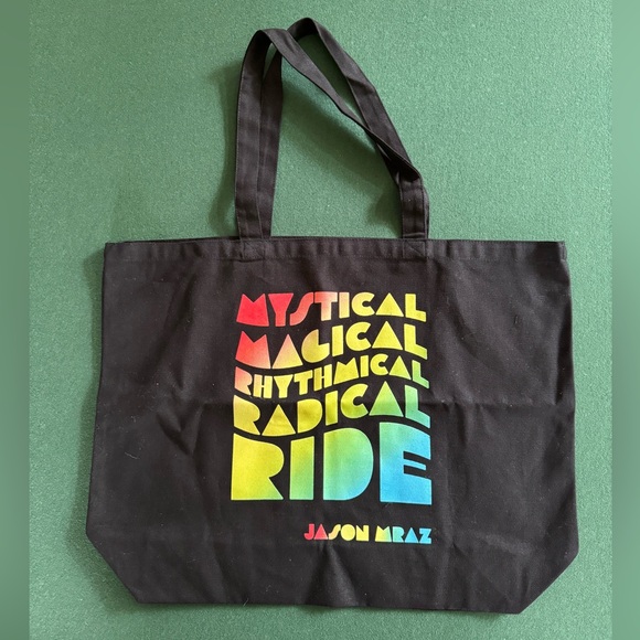 NWOT Jason Mraz Mystical Magical Rhythmical Radical Ride Tote Bag - Picture 2 of 3